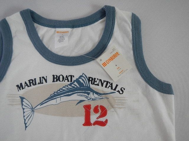 Майка дитяча для хлопчика 4 роки GYMBOREE T1573 фото