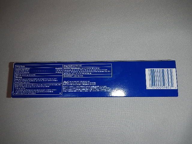 Зубна паста CREST 3D WHITE ADVANCED TRIPLE WHITENING 158 г, США T751 фото