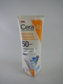 HYDRATING SUNSCREEN BROAD SPECTRUM SPF 50, CeraVE, 150 мл, США T1474 фото